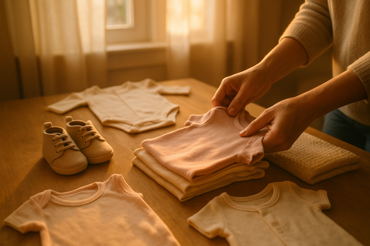 Momentos de cuidado: el ritual de preparar con amor las cosas del bebé