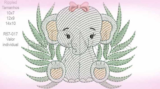 Bolsas diseño bordado niña