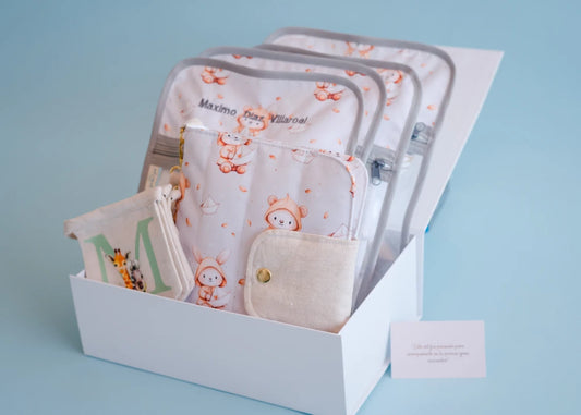 Caja lista para conocerte niño