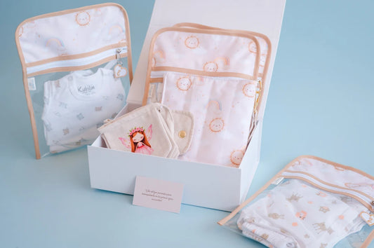 Caja lista para conocerte niña