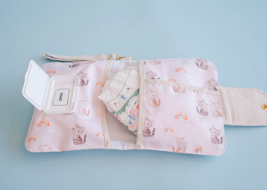 Estuche para pañales y toallas niña